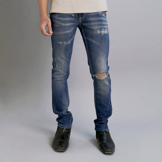 80's VINTAGE DISTRESSED SLIM FIT