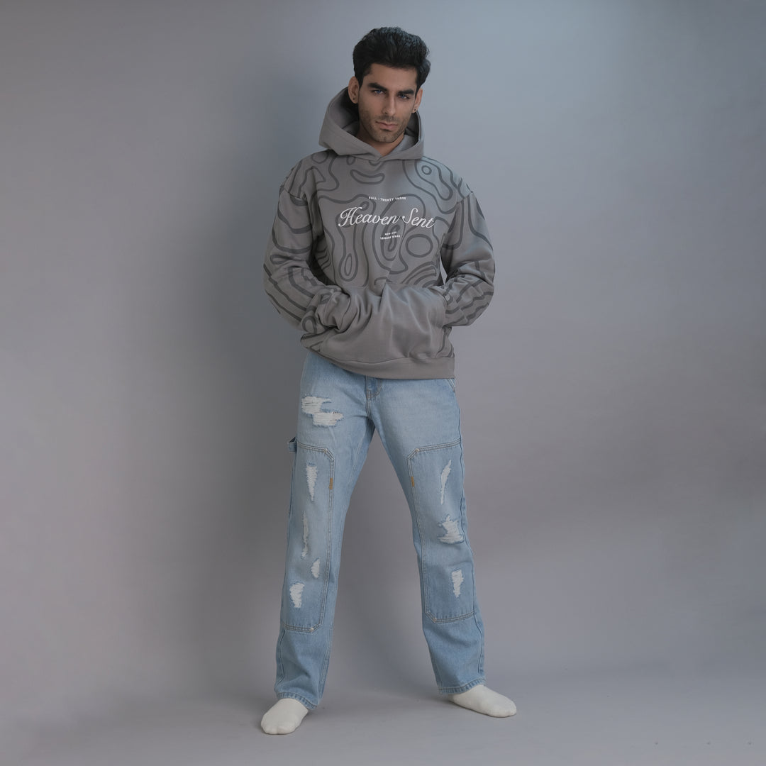 DISTRESSED CARPENTER LOOSE FIT