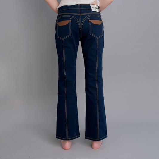 WOMEN SLINKY BOOTCUT LOW WAIST